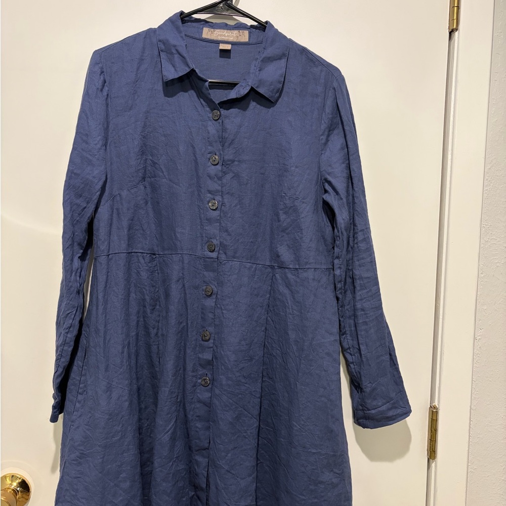 Coldwater Creek Sandpoint Blue Top